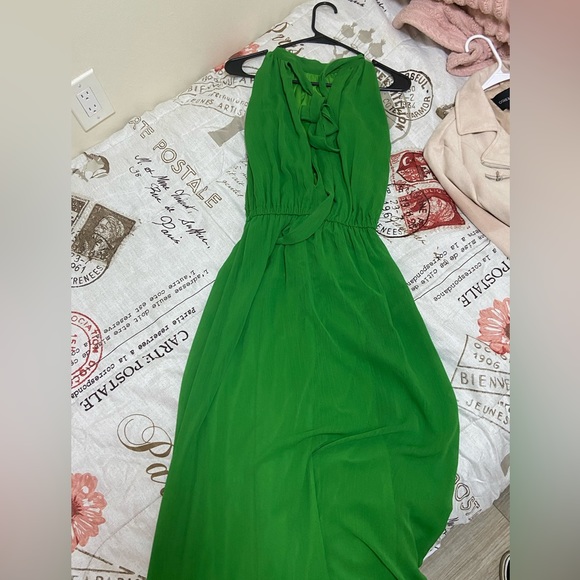 Long emerald green dress - Picture 1 of 2